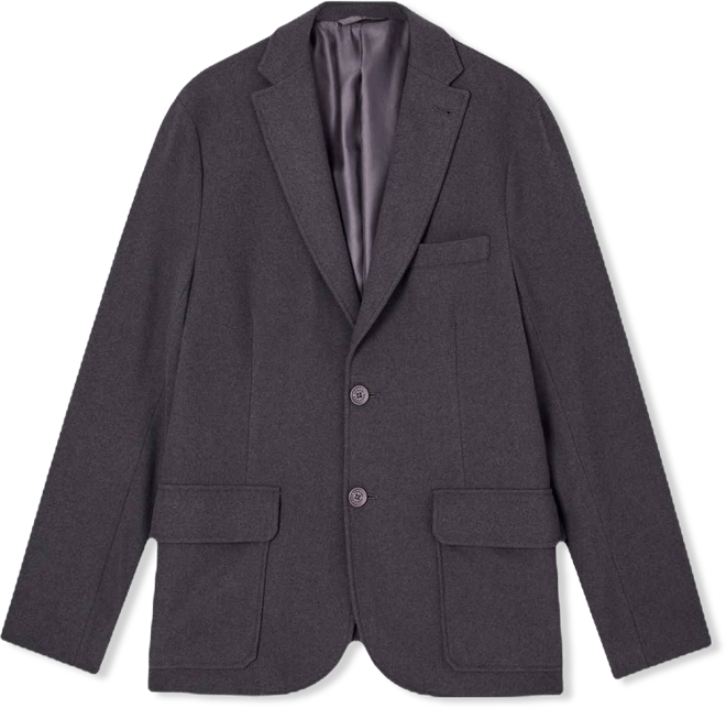 Men's Cozy Lab Wool with Pockets Blazer