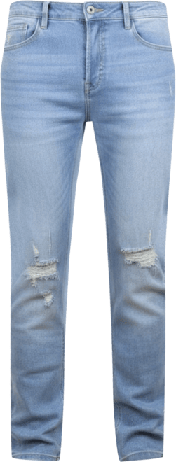 Men's Stretch Ripped Jeans