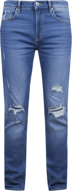 Men's Stretch Ripped Jeans