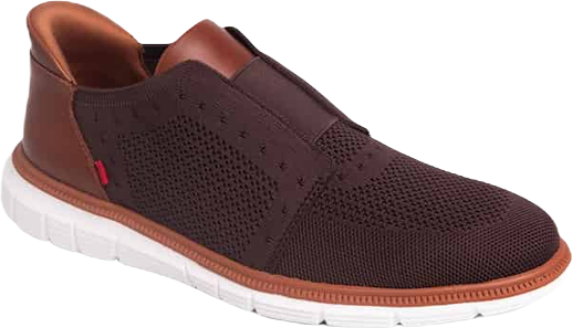 South Street Mens Hands-Free Slip On Technology Lightweight Mesh Oxfords