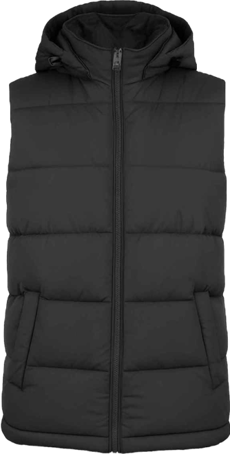 Men's Heavyweight Hooded Puffer Vest