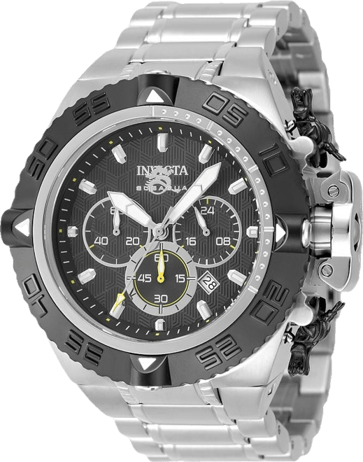 Men's 48198 Subaqua Noma Iv Quartz Chronograph Gmt Quartz Black Dial Watch