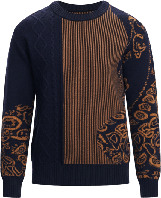 Men's Paisley sweater