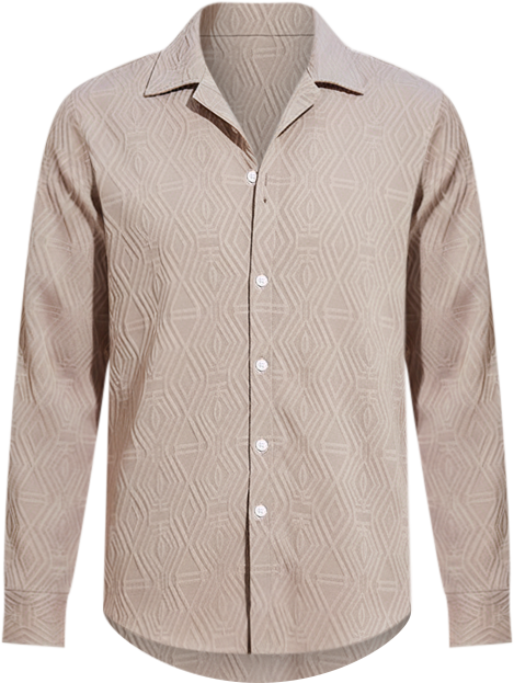 Men's Dusty Pink Illuminator-Tactile Shirt