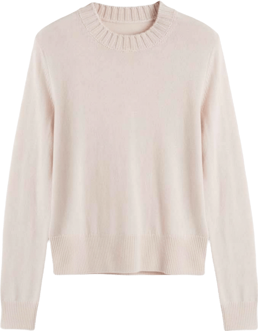 Women's Wool & Cashmere Cropped Sporty Sweater