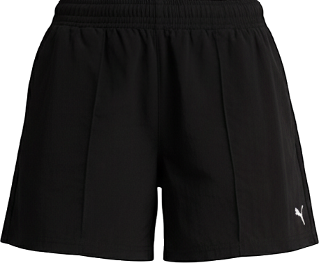 Women's Essential Woven Pin Loose Fit Tuck Shorts