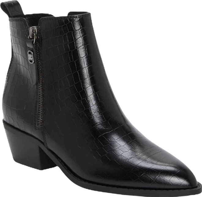 Women's Ailein Pointed Toe Zipper Ankle Booties