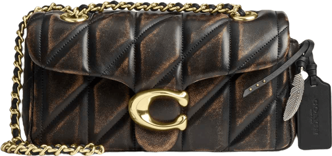 Quilted Tabby Small Loved Leather Shoulder Bag 20