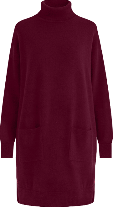 Women's Cashmere Rollneck Dress