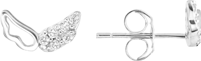 Cubic Zirconia Stud Earrings (0.12 ct. t.w.) in Sterling Silver