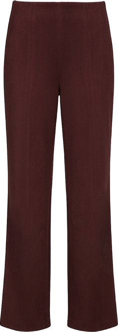 Women's High Rise Hollywood Waist Wide Pants