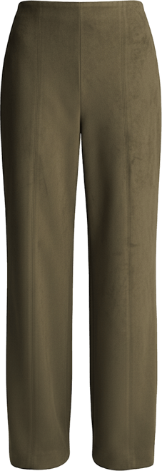 Women's High Rise Hollywood Waist Wide Pants