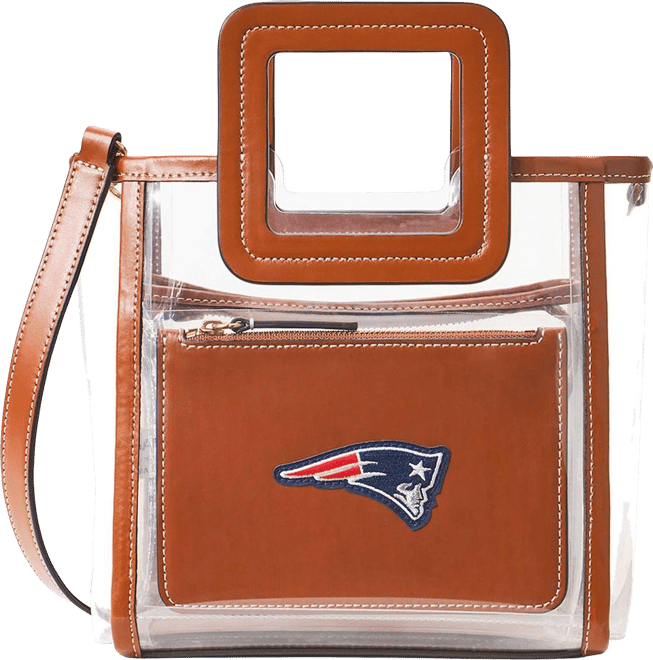 Women's New England Patriots Clear Mini Shirley Bag