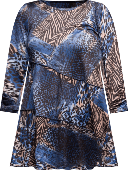 Women's Three Quarter Sleeve Tunic Top