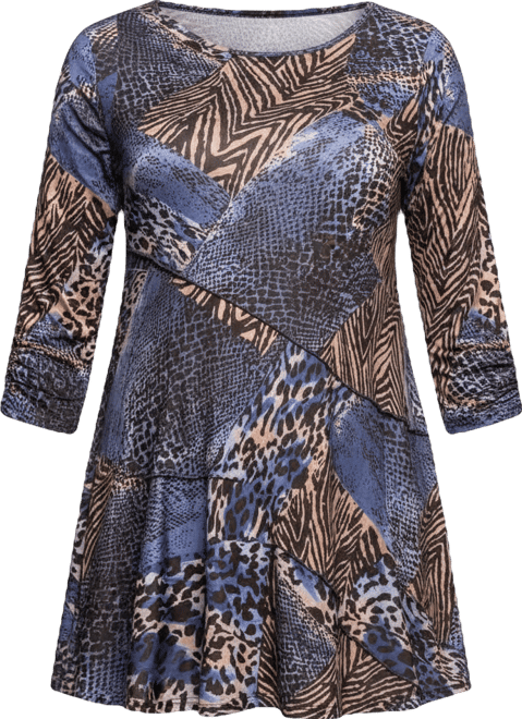 Women's Maternity Three Quarter Sleeve Tunic Top