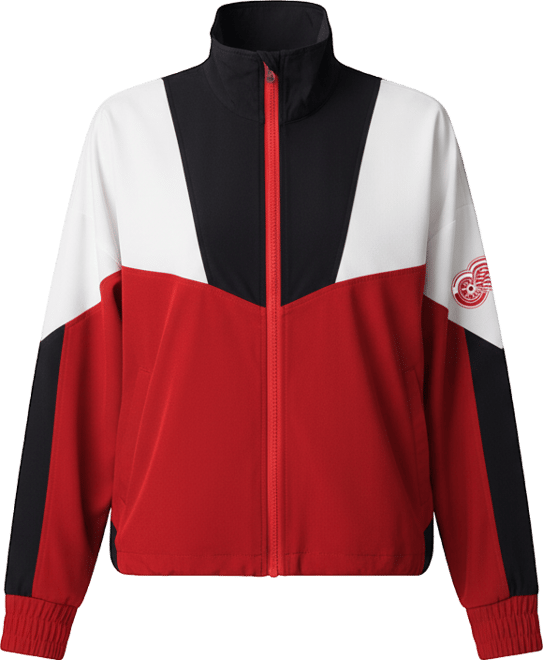 Women's Red/Black Detroit Red Wings Tessa Full-Zip Jacket