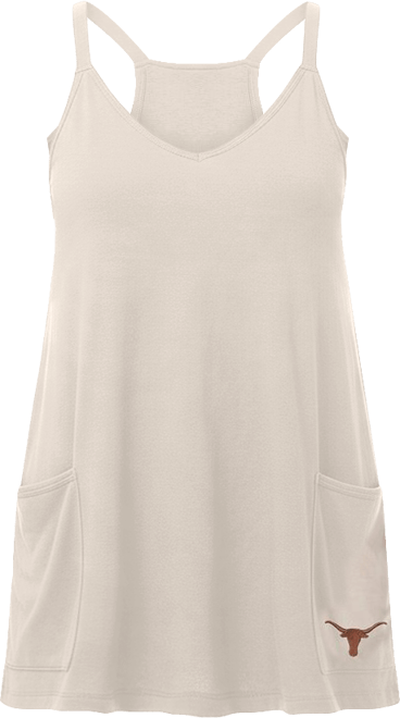 Women's Tan Texas Longhorns Active Pocketed Skort Dress