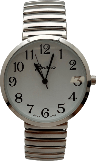 Silver Stretch Small Face Everyday Classic Women Watch