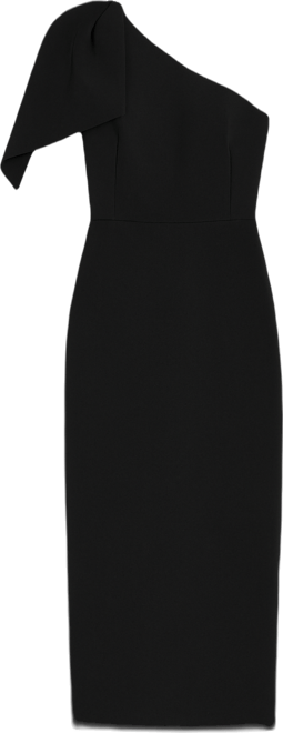 Tiffany Asymmetrical Midi Dress