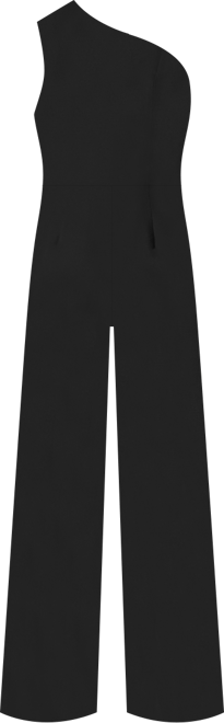 Women's Tiffany Bow-Trim One-Shoulder Jumpsuit