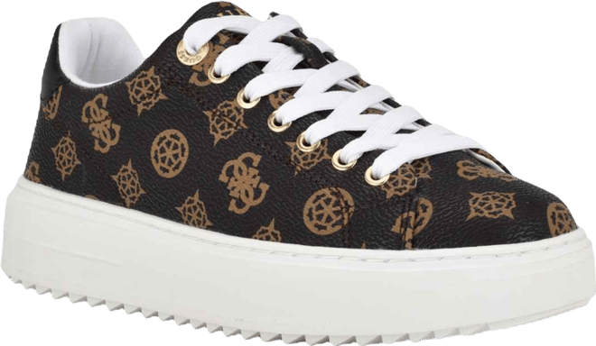 Women's Denesa Treaded Platform Lace-Up Sneakers