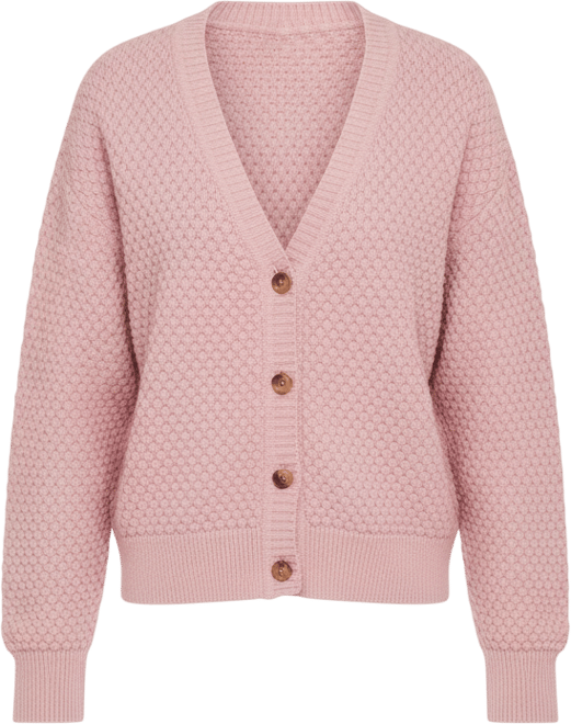 Women's Snowflake Long Sleeve Cardigan Sweater