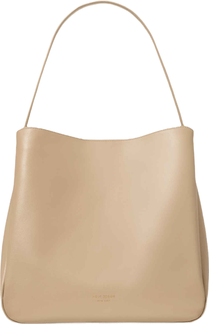 Grace Medium Leather Hobo Bag