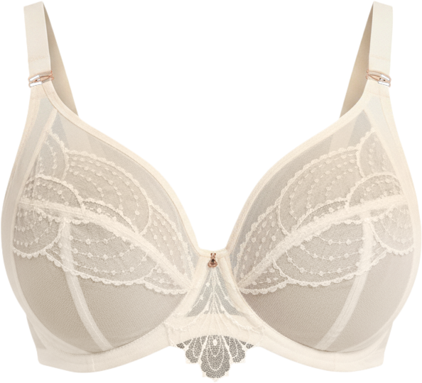 Full Figure Women's Priya Underwire Plunge Bra EL4550