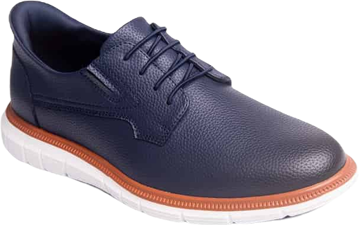 Men's Cloud Street Hands-Free Slip On Lightweight Leather Oxfords