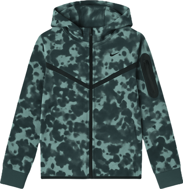 Nike Boys' Sportswear Tech Fleece Camo Full-Zip Hoodie | Dick's