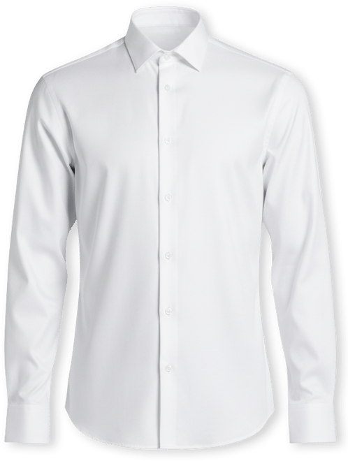 calvin klein white dress shirt mens Calvin Klein Men's Regular-Fit Dress Shirt - White