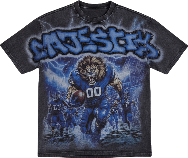 Majestik Football Lion Tee