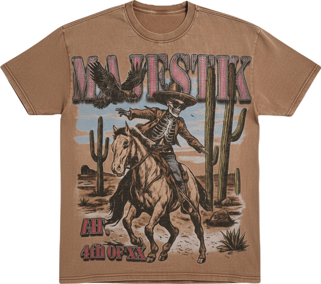Majestik Live Free Or Die Hard Tee