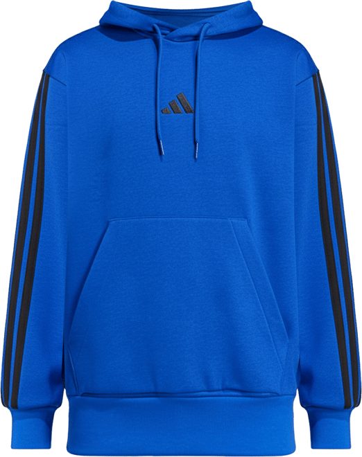 Men's Essential Three Stripes Fleece Hoodie