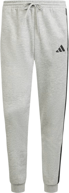 Men's Essentials Regular-Fit 3-Stripes Fleece Joggers