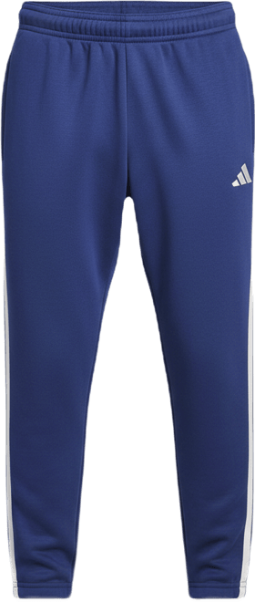 Men's Essentials Regular-Fit 3-Stripes Fleece Joggers