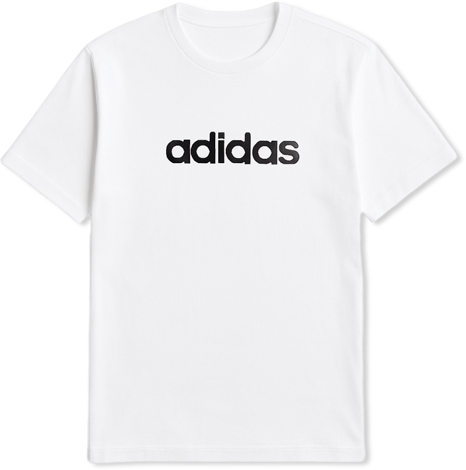 Men's Essentials Regular-Fit Linear Logo Graphic T-Shirt