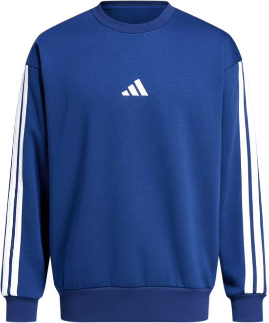 Men's Essentials 3-Stripes Fleece Sweatshirt