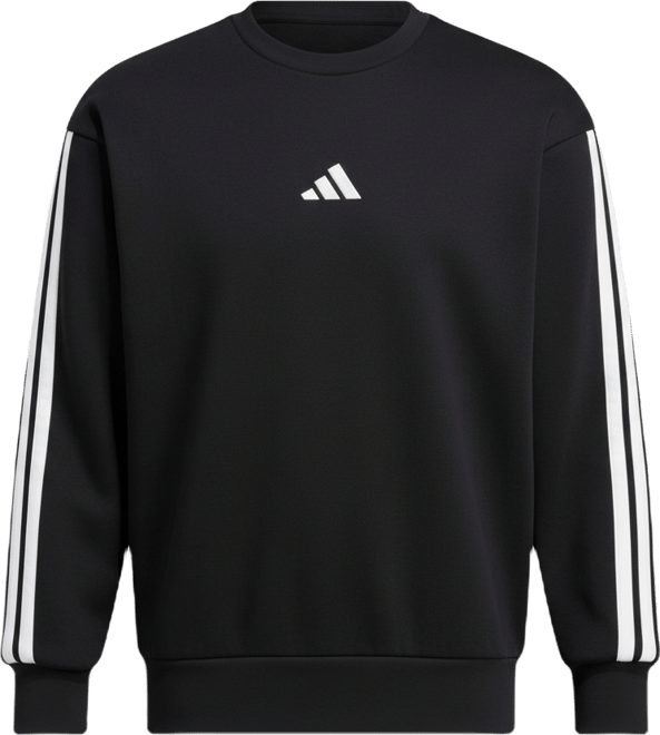 Men's Essentials 3-Stripes Fleece Sweatshirt
