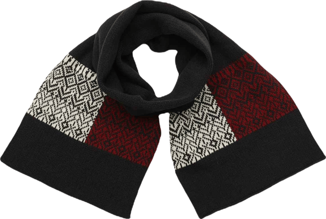 Men's Bird's Eye Fair Isle Scarf