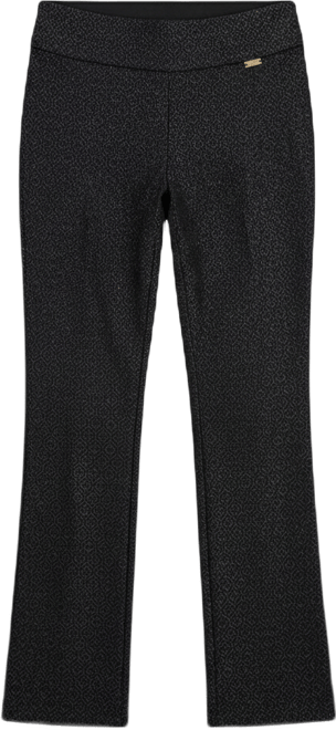 Petite Jacquard Mini Bootcut Pants, Macy's Exclusive