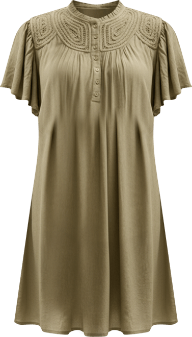 Women's Roma Angel Sleeve Mini Dress