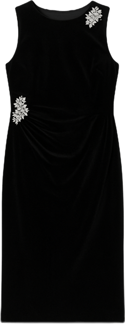 Petite Sleeveless Midi Dress