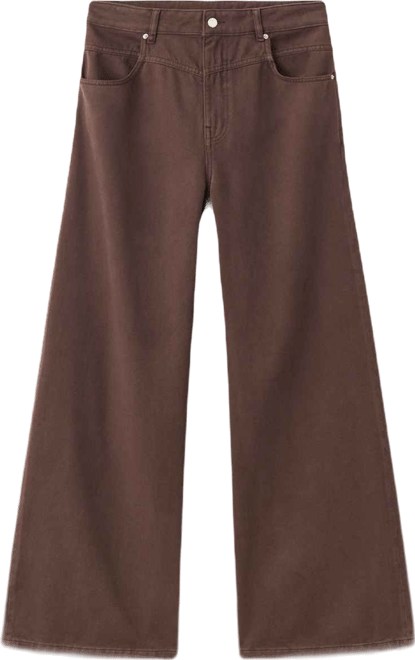 Women's Wide Leg Loose Mid-Rise Jeans