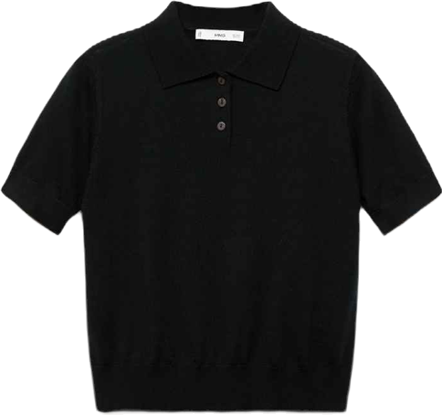 Women's Wool Polo-Neck Sweater