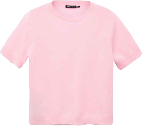 Women's Short-Sleeved Wool Sweater