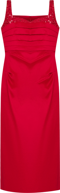 Women's Beaded Sleeveless Dress