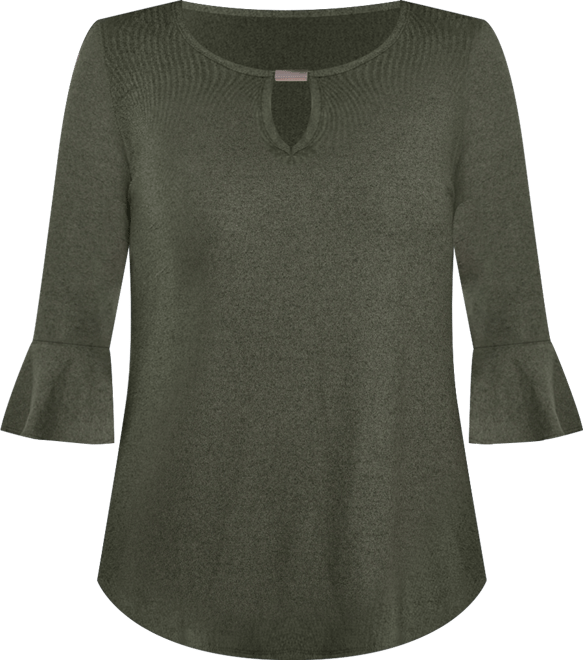 Petite Bell Sleeve Top