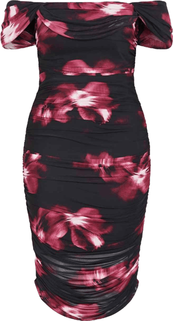 Plus Size Jazmin Print Dress