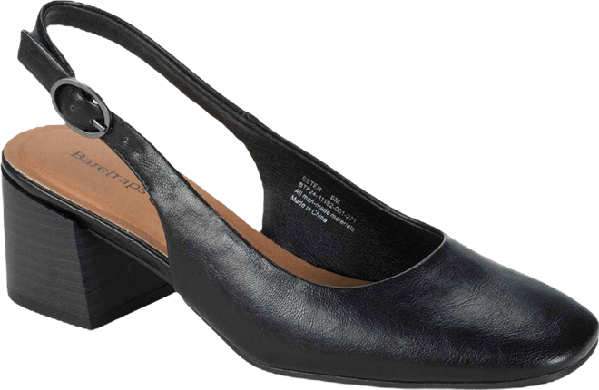 Women's Ester Block Heel Slingback Pumps